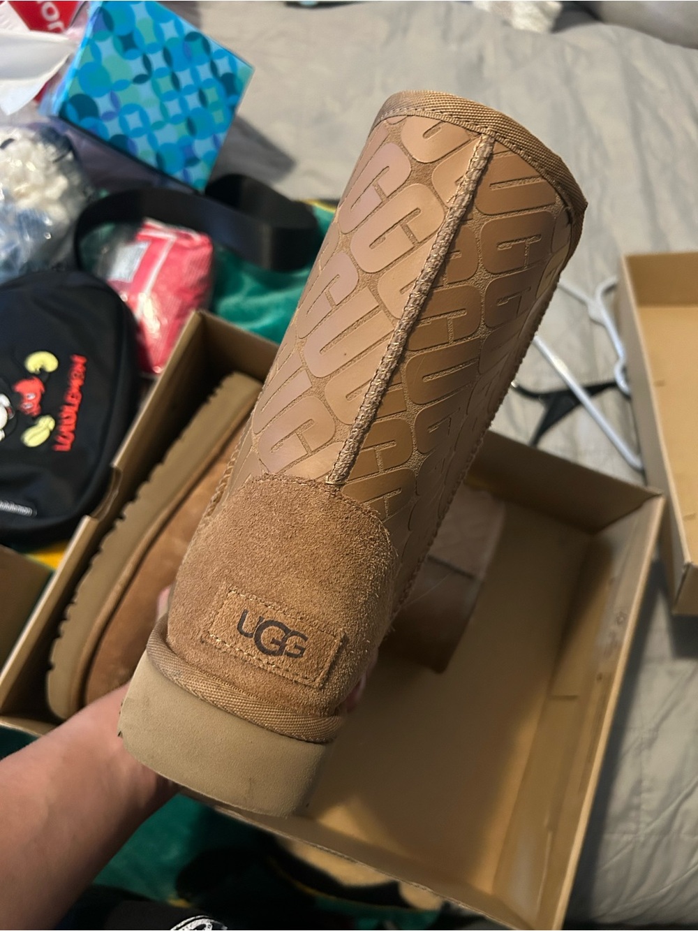 UGG Classic Short Boot in Chestnut Brown - Picture 2 of 4